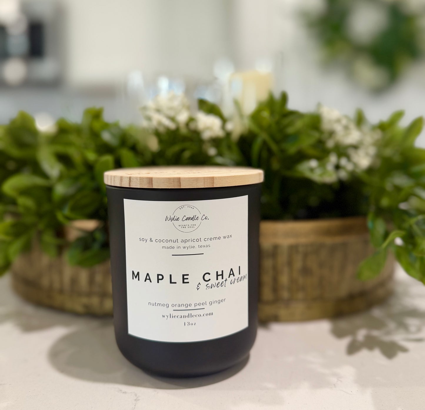 maple chai & sweet cream
