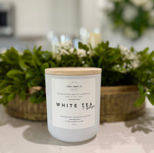 White tea and ginger