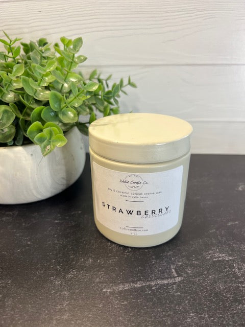 white oak and vanilla - Wylie Candle Co.