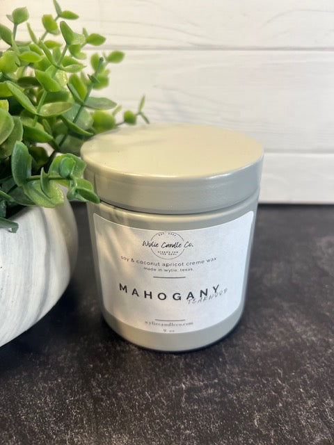 mahogany teakwood - Wylie Candle Co.